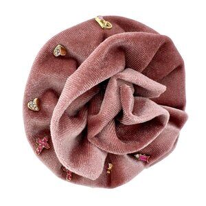 Free People Rosette Stud Earring Pack With Decorative Velvet Holder